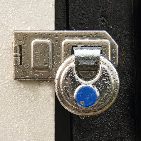 Cadenas Abus Diskus longueur 70mm anse 10mm en acier cémenté